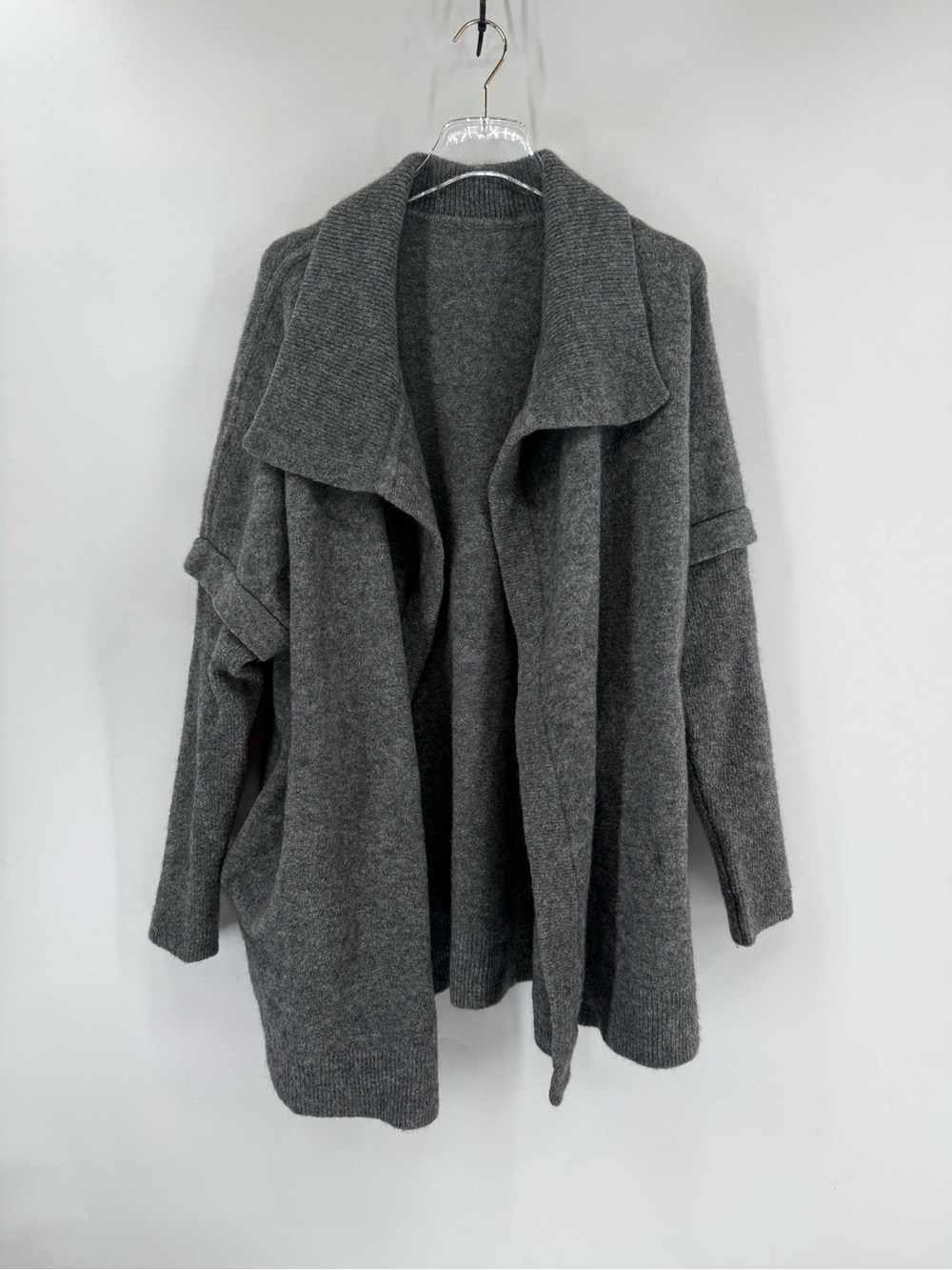 ALC gray wool blend‎ oversized cardigan size large